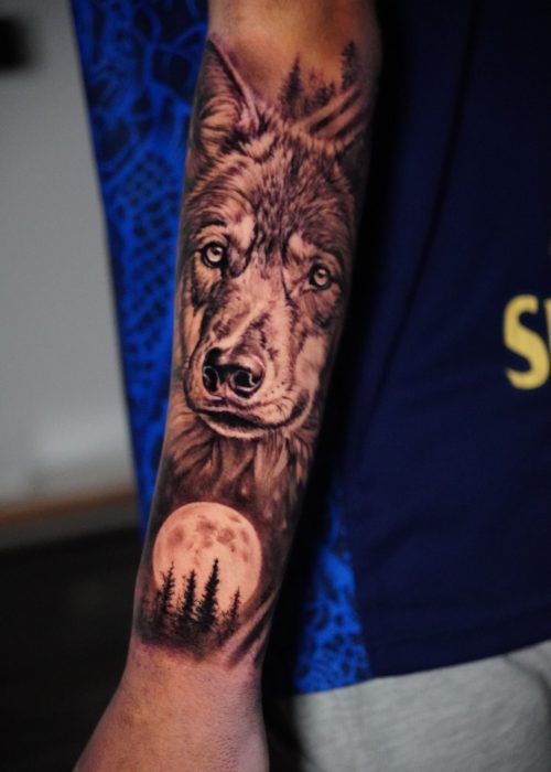 Realismo tatuaje Guido