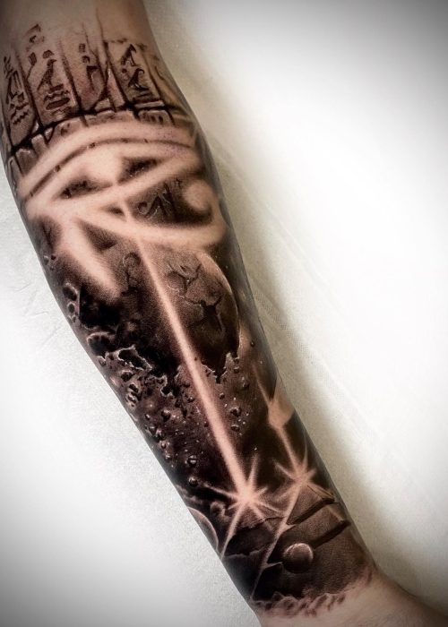 Tatuajes Egipto realismo